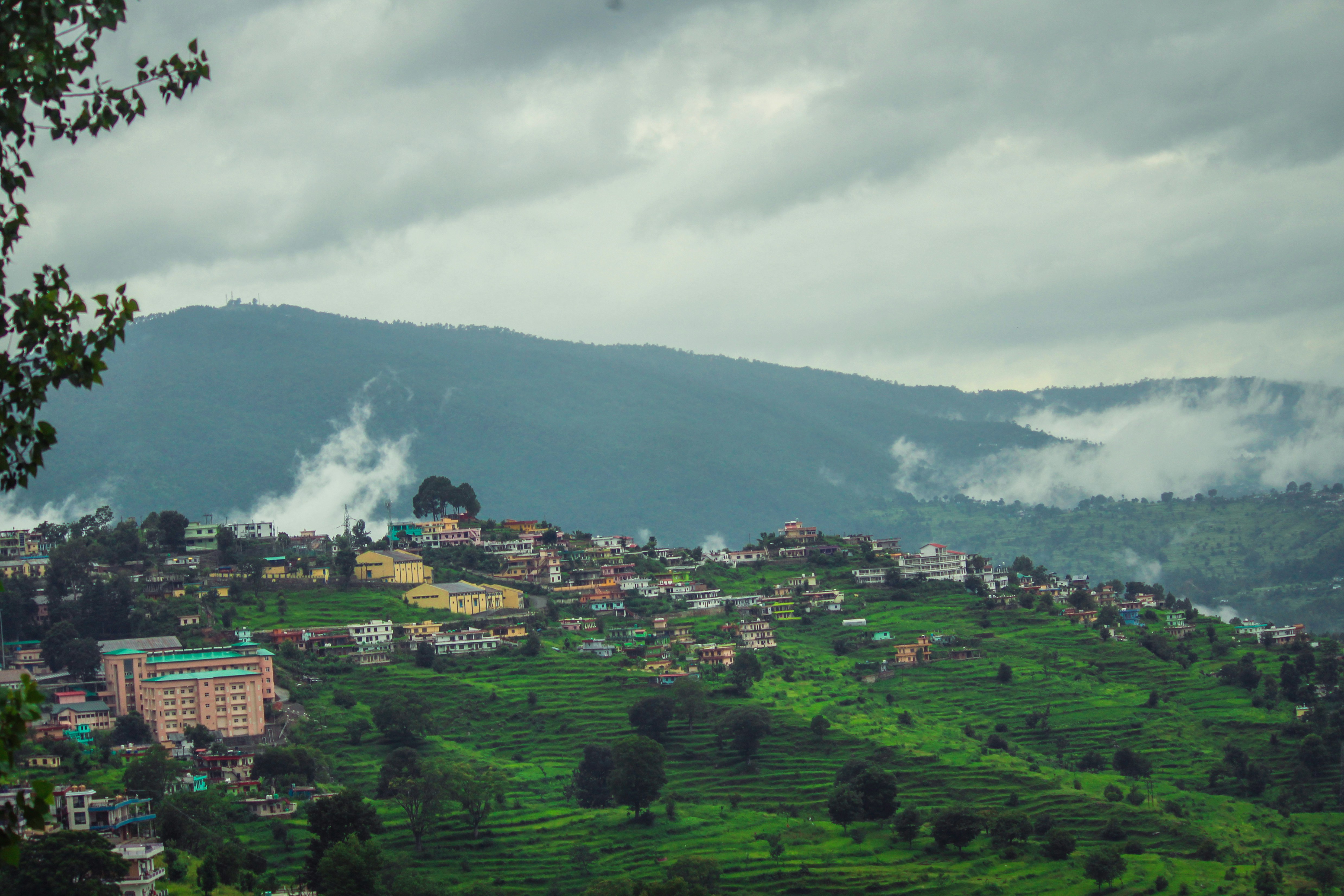 Himalayan view from Almora