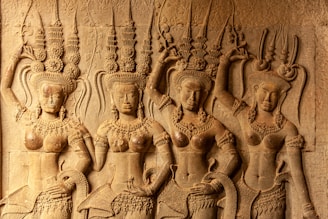 The Curious Traveller: 10 Fun Facts About Cambodia’s Angkor Wat apsara statues