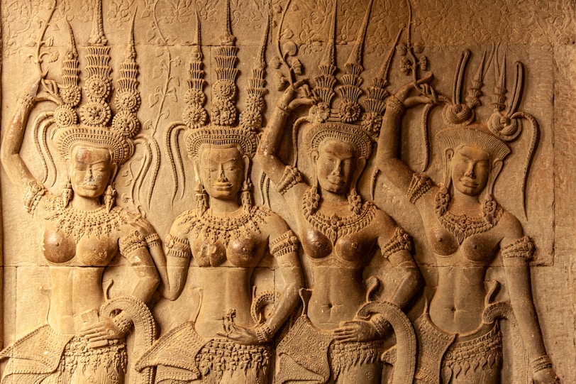 The Curious Traveller: 10 Fun Facts About Cambodia’s Angkor Wat apsara statues