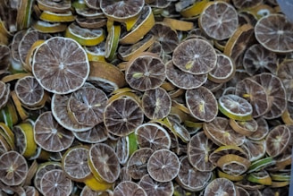 a group of colorful shells
