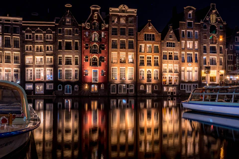 visit d amsterdam le soir Balade prive et intime