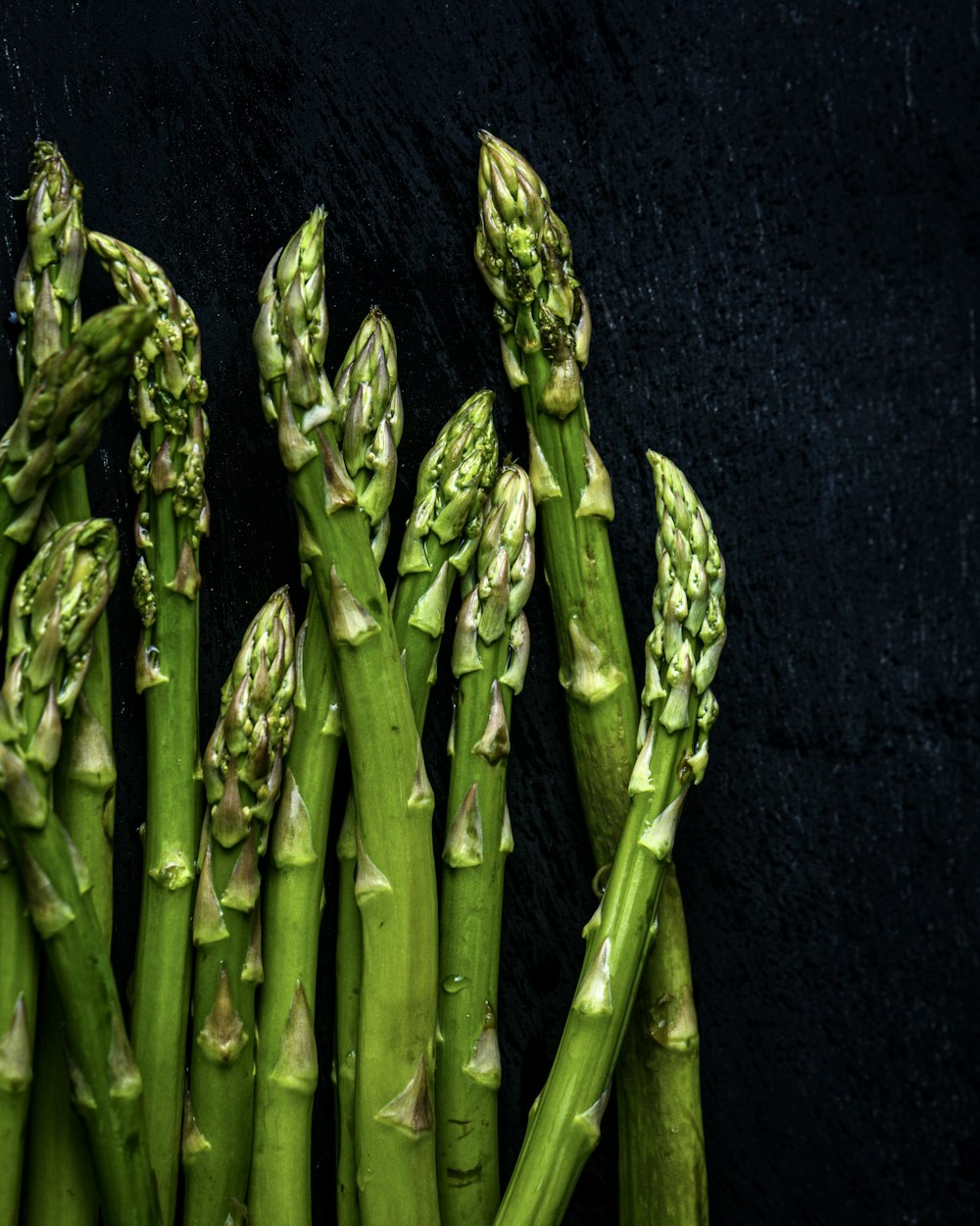 a group of green beans