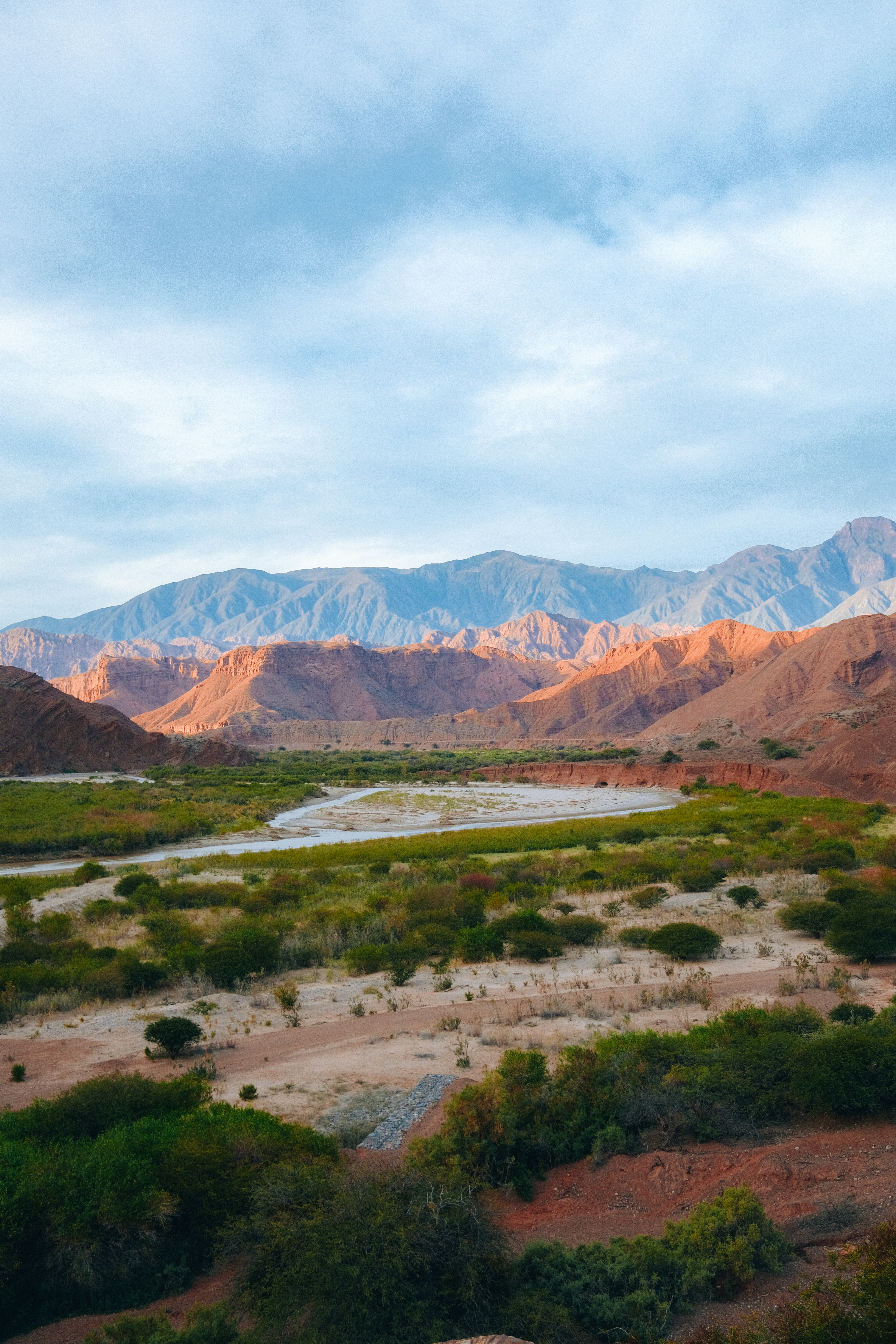 a river running through a valley