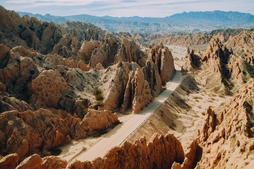 a river running through a canyon