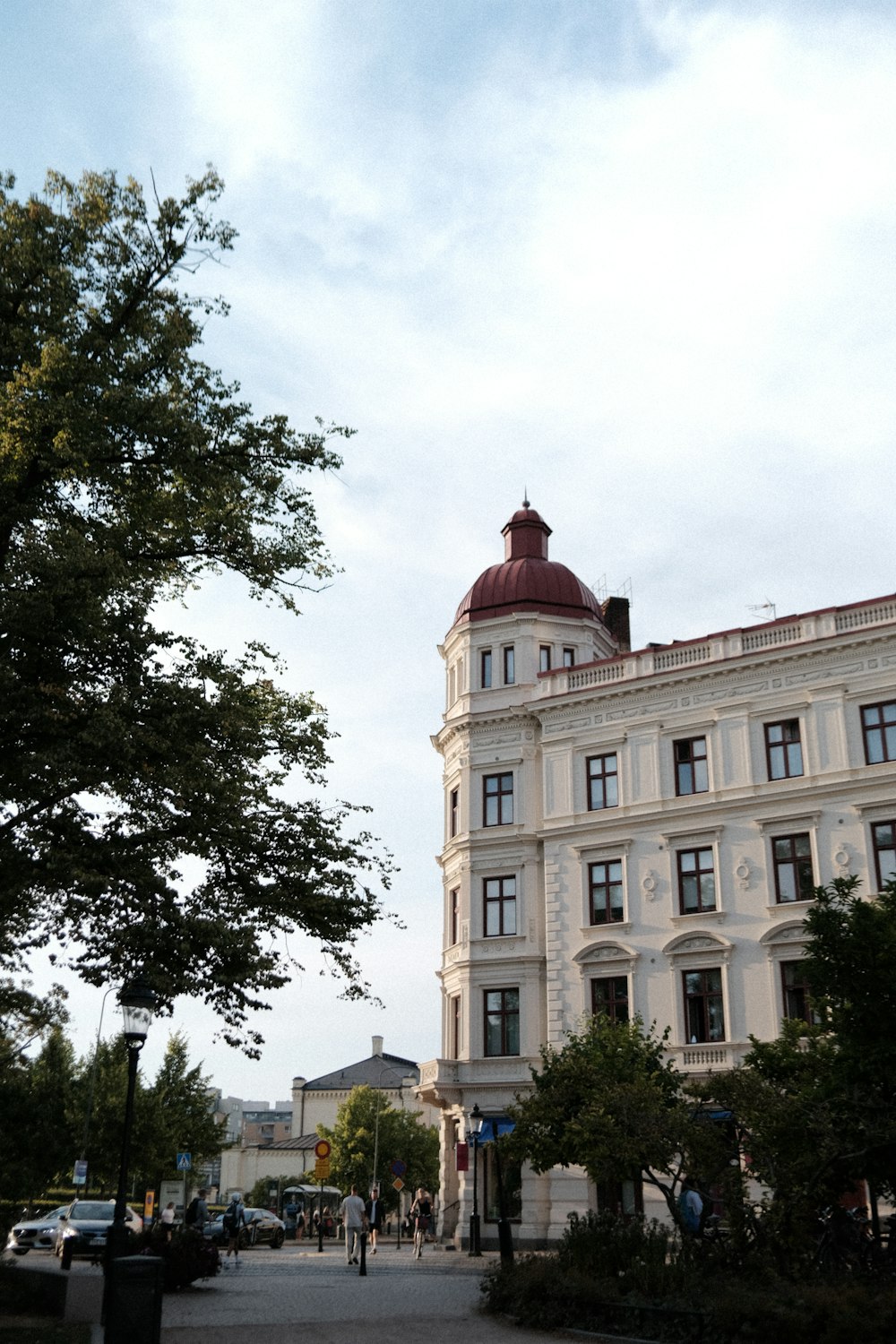 a building with a dome on top