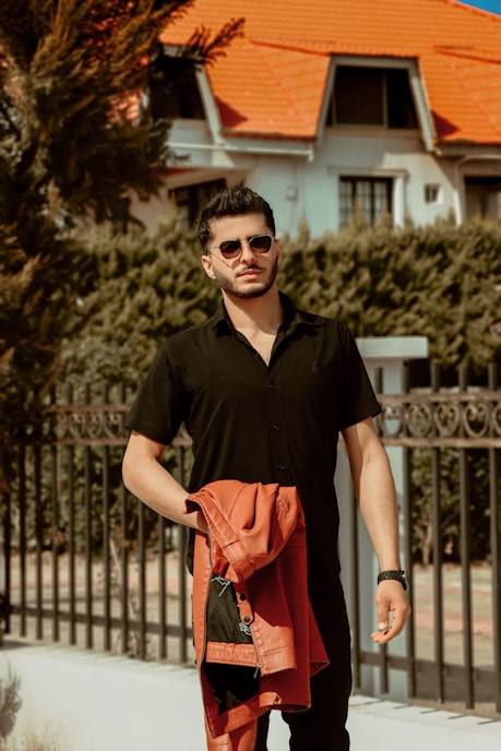a person wearing sunglasses