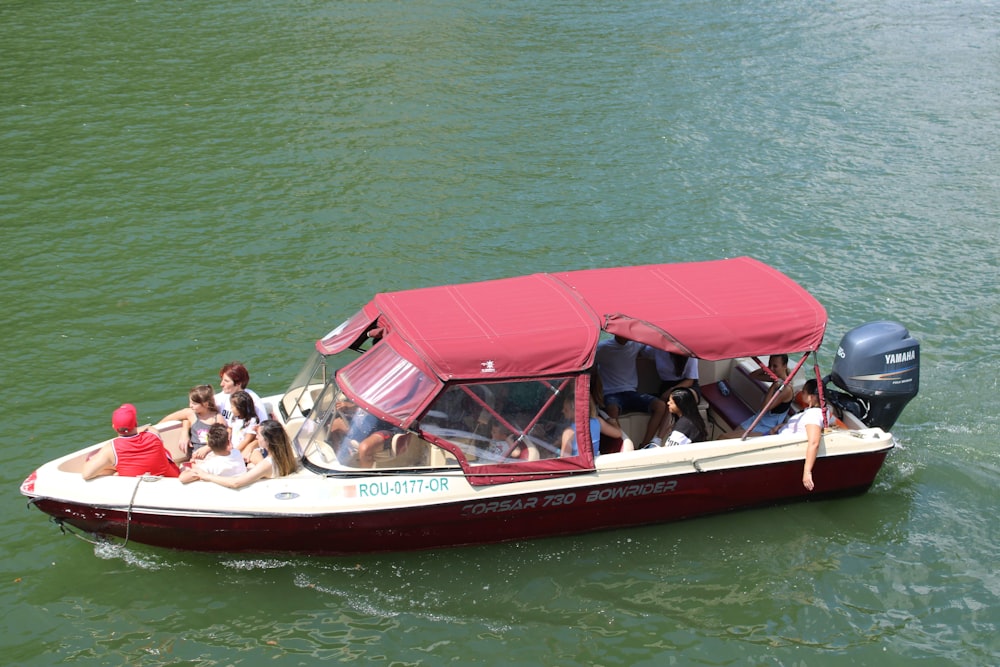 a boat full of people