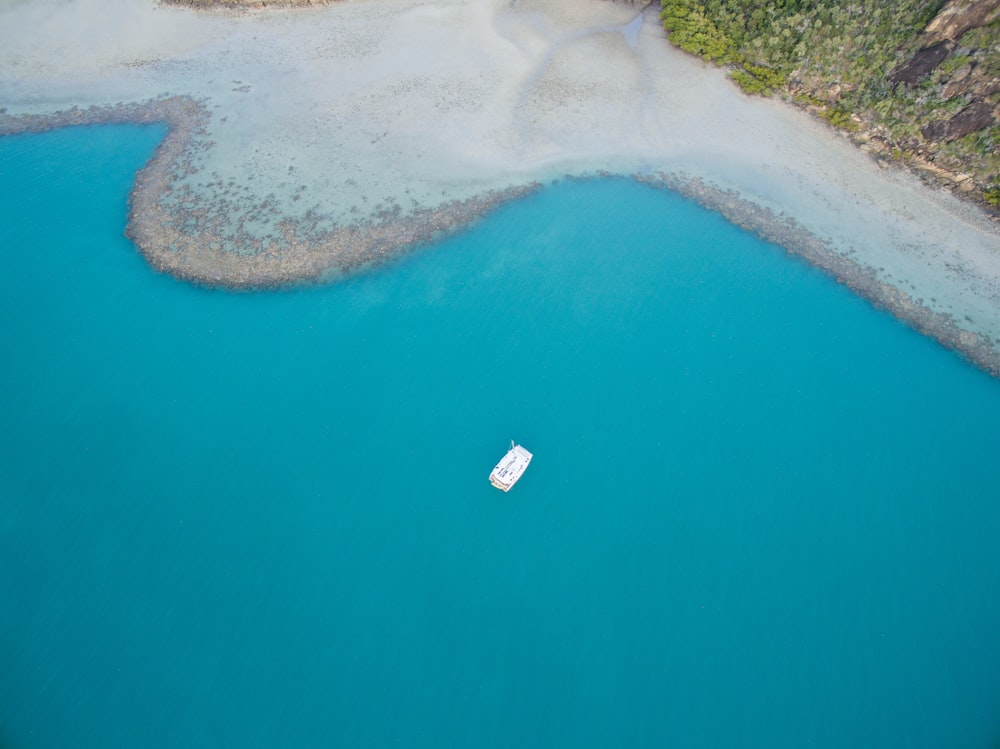 a boat in the water