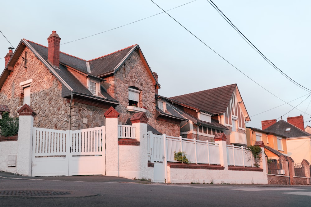 a row of houses