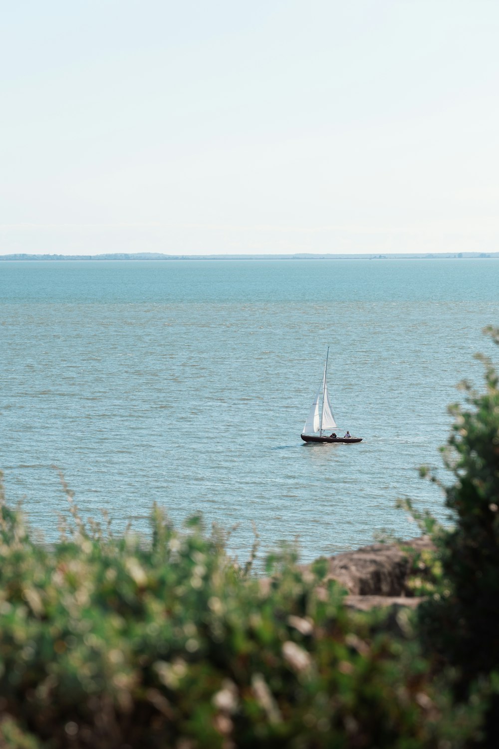 a boat on the water