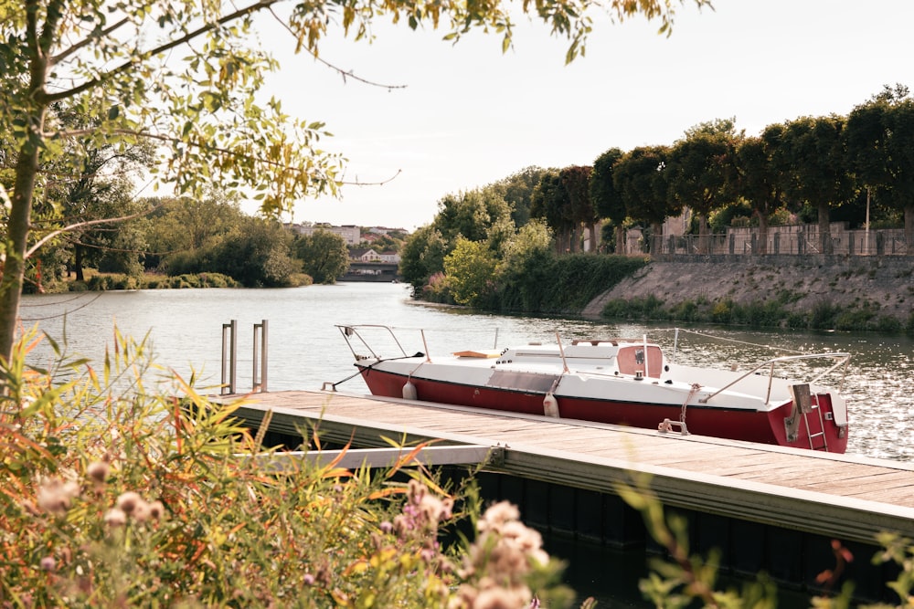 a boat on the water