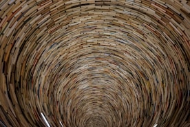 a large group of lights