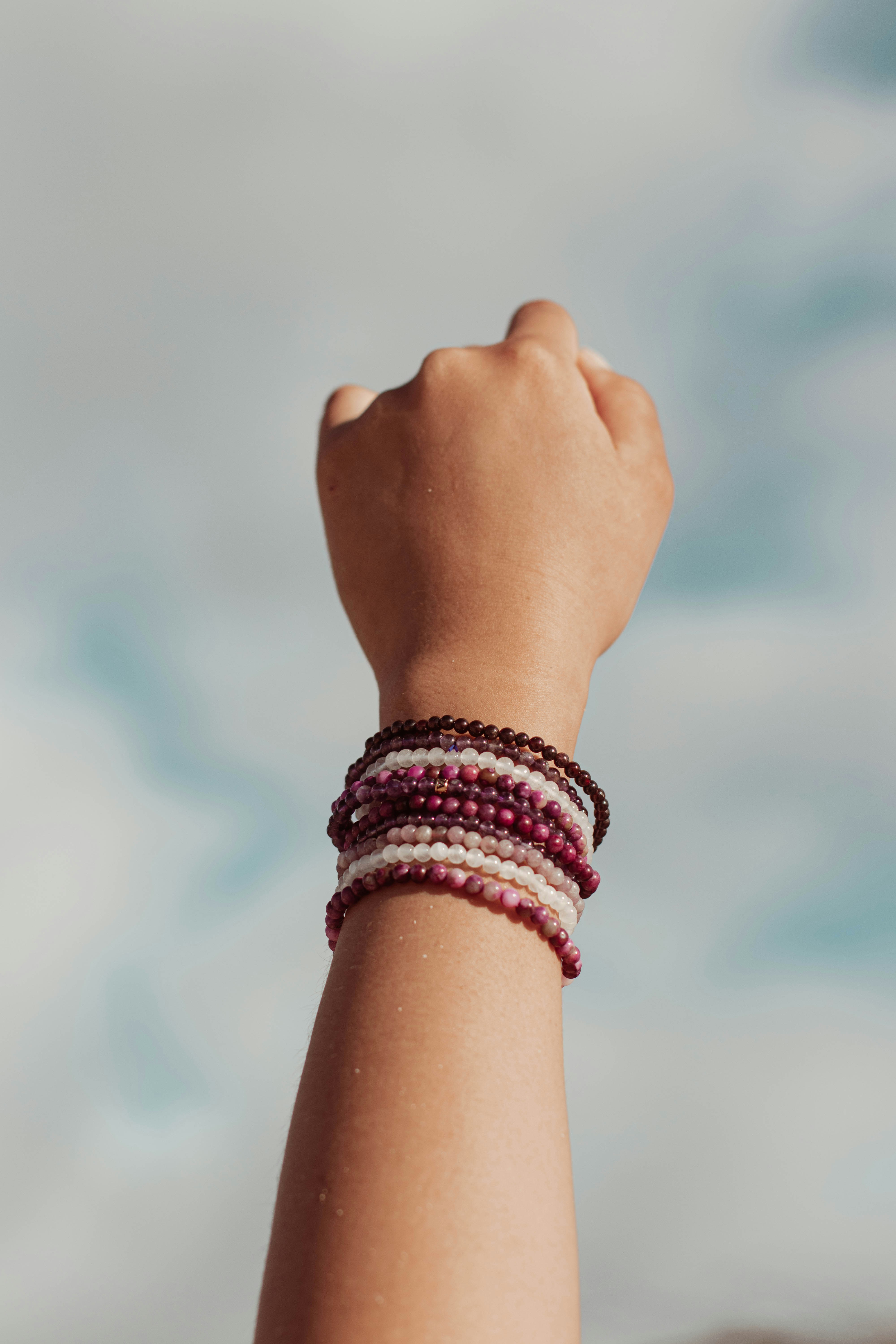 a person's foot with a striped sock on it