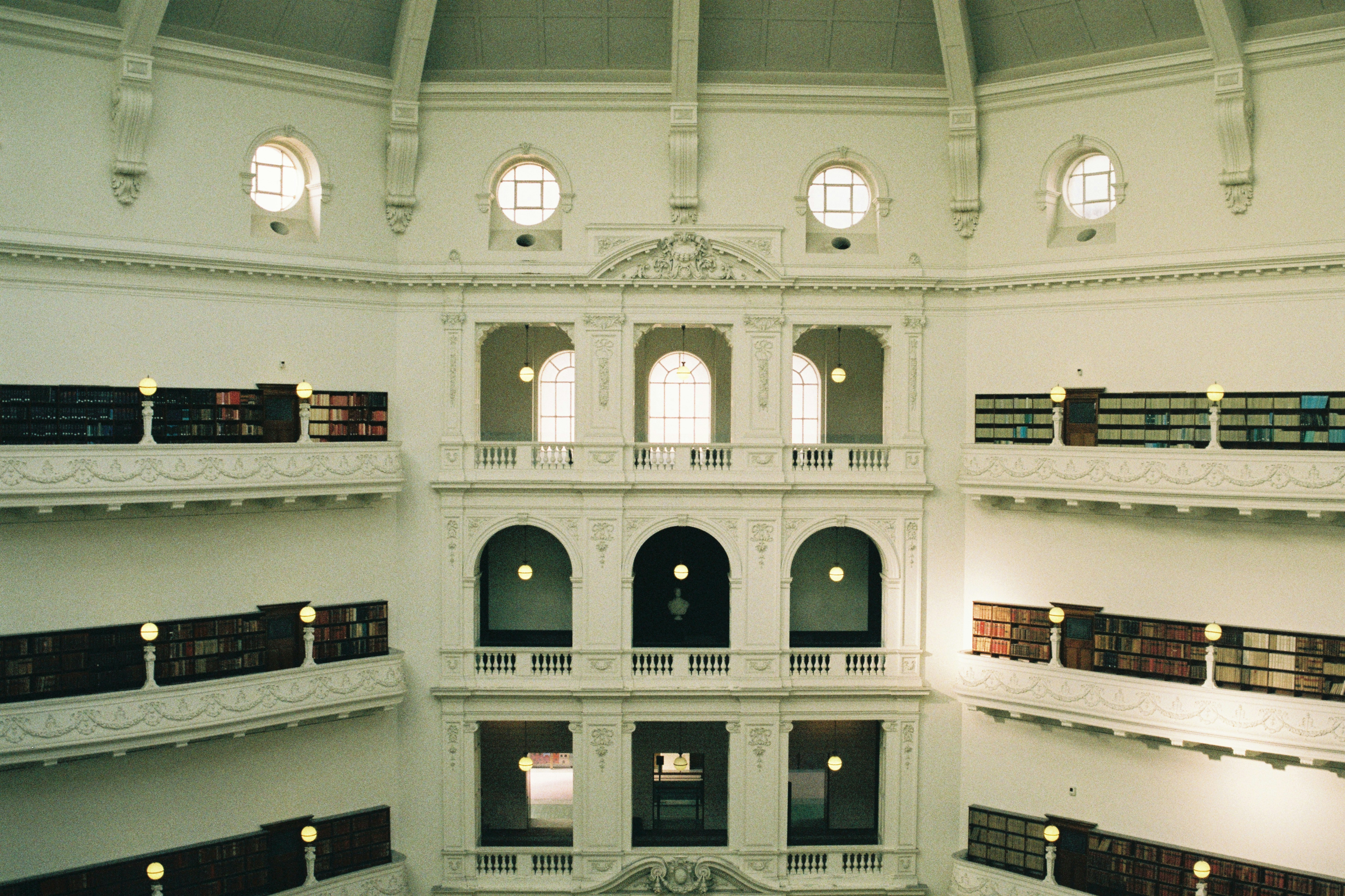 La Trobe Reading Room at State Library of Victoria, Melbourne, Australia