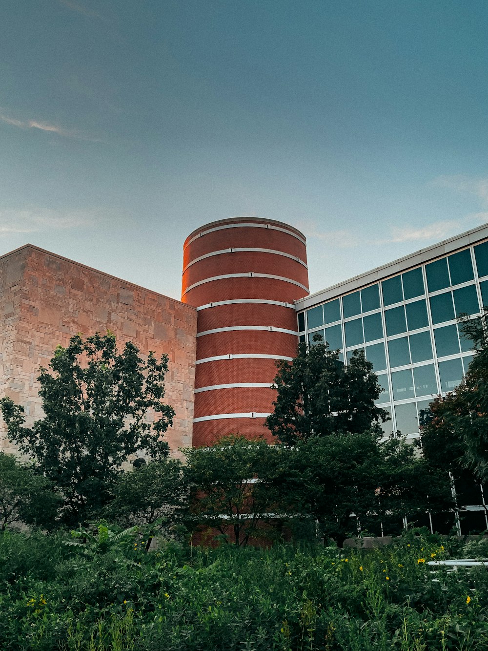 a building with a tower