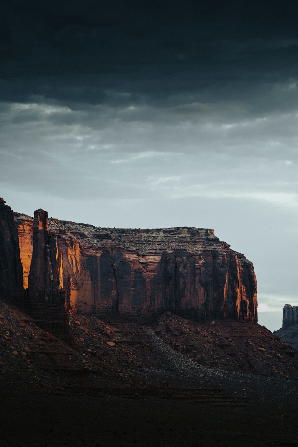 a large rock canyon