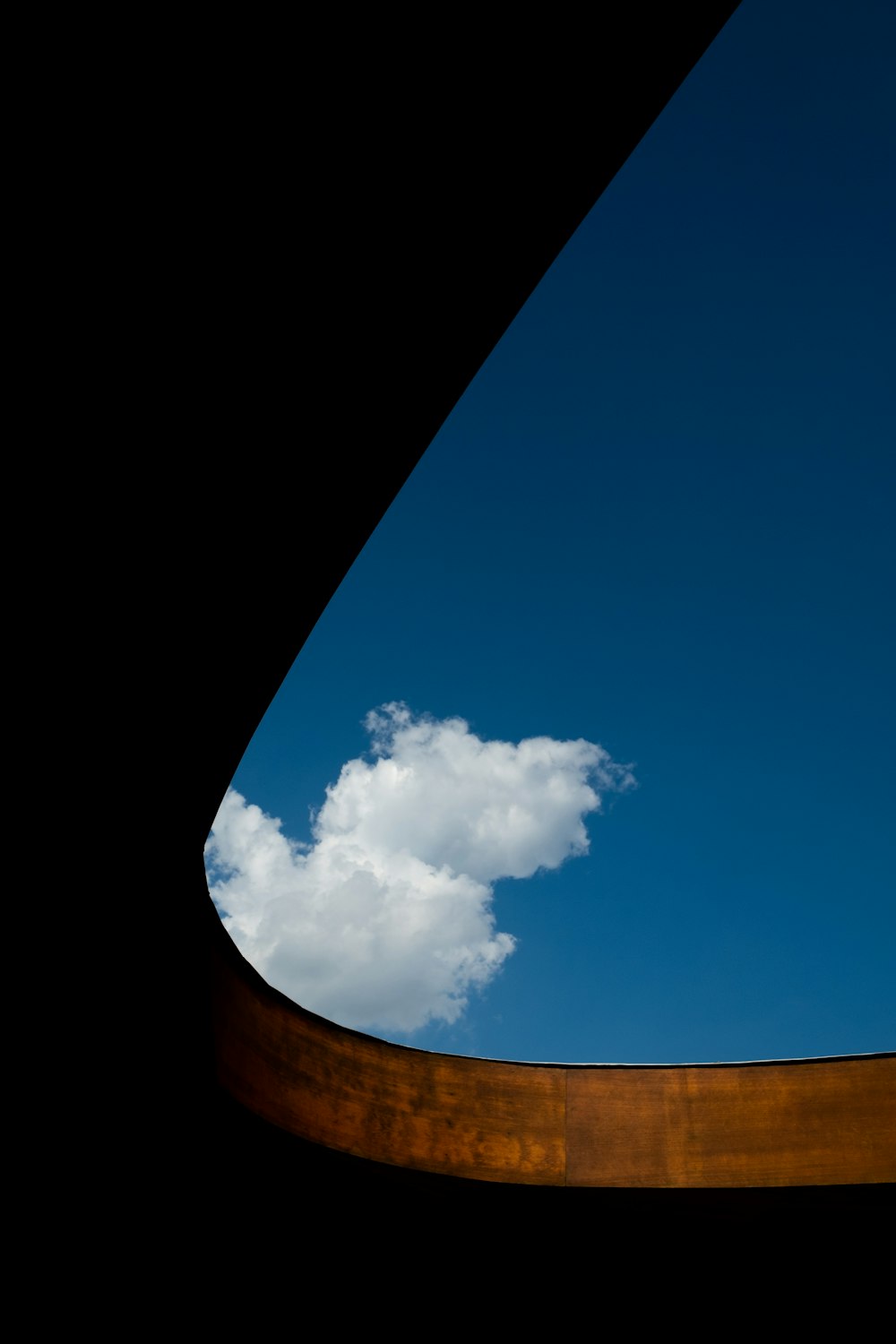 a cloud in the sky