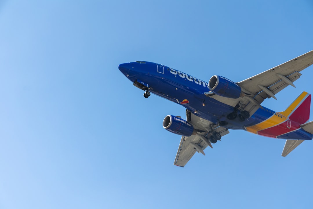a large airplane flying in the sky,