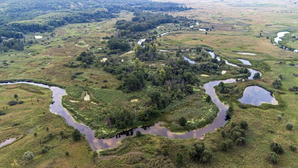 a river running through a valley