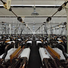 a room full of machinery