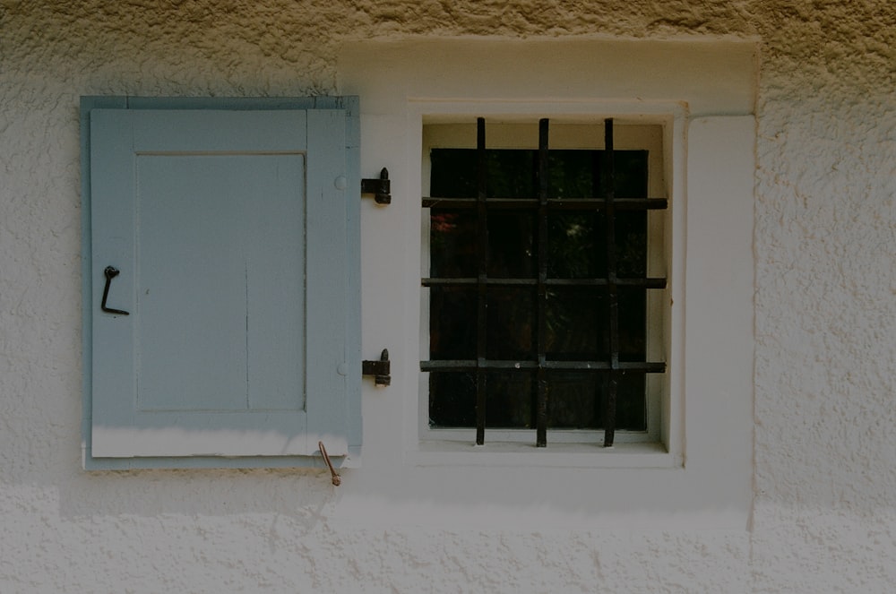 a window and a door in a building