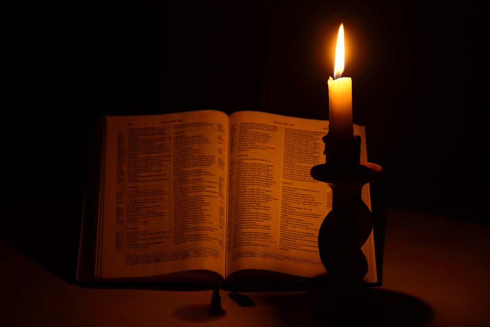 a book and a candle
