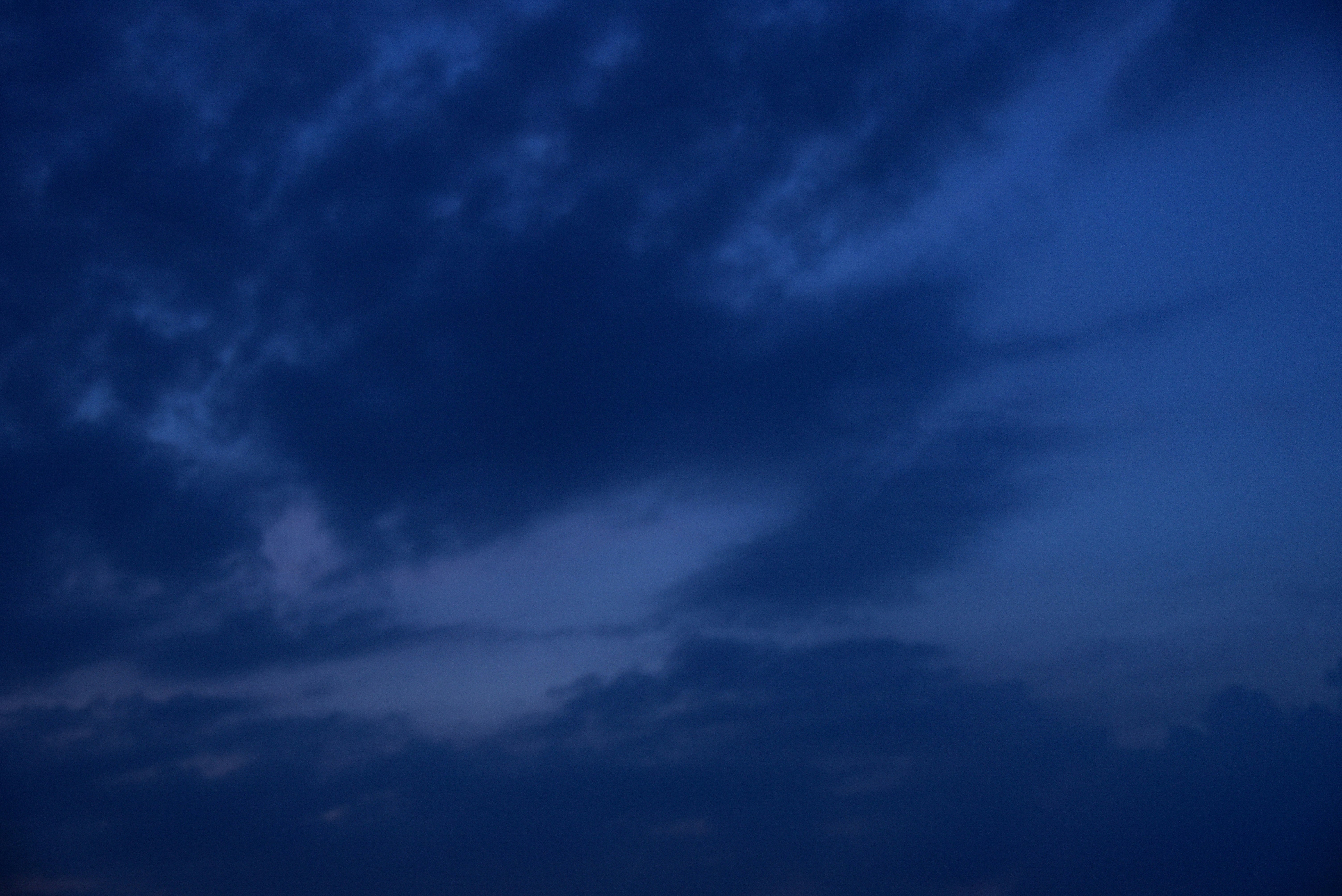 a blue sky with clouds