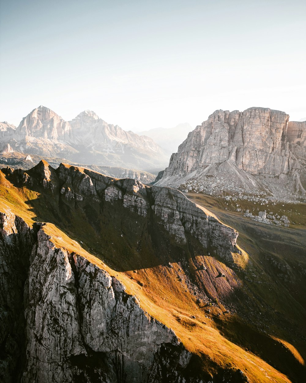 a large rocky mountain