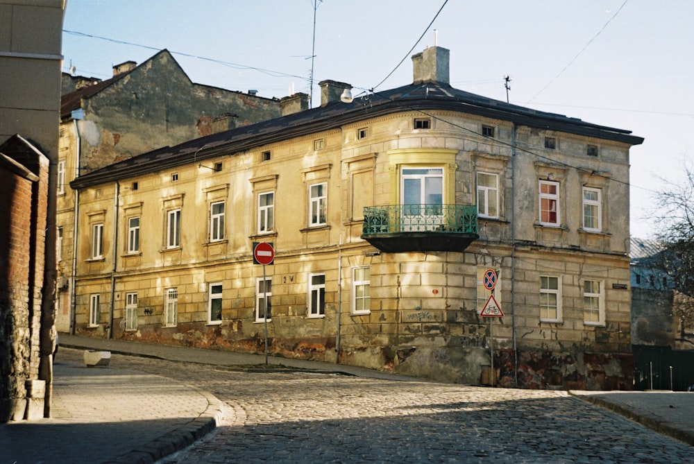 a building with a balcony