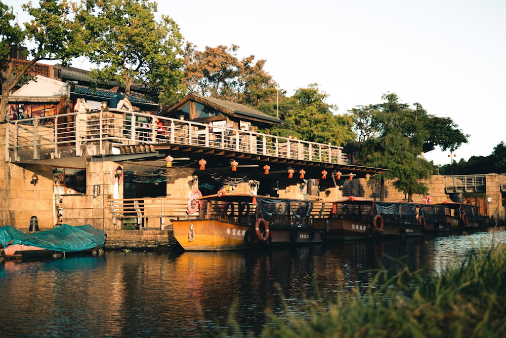 a boat on the water