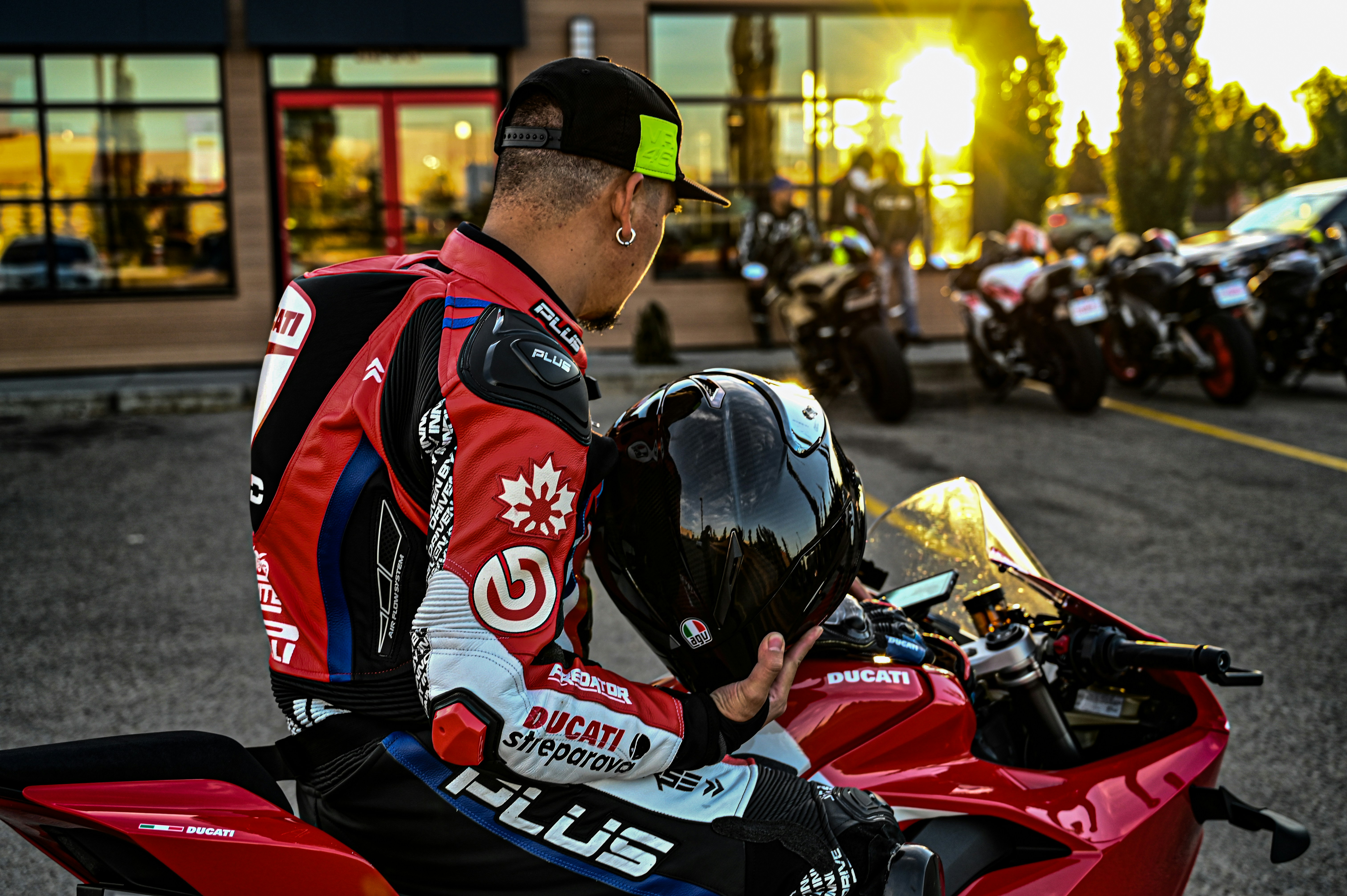motorcycle gaiter feature and fit checks