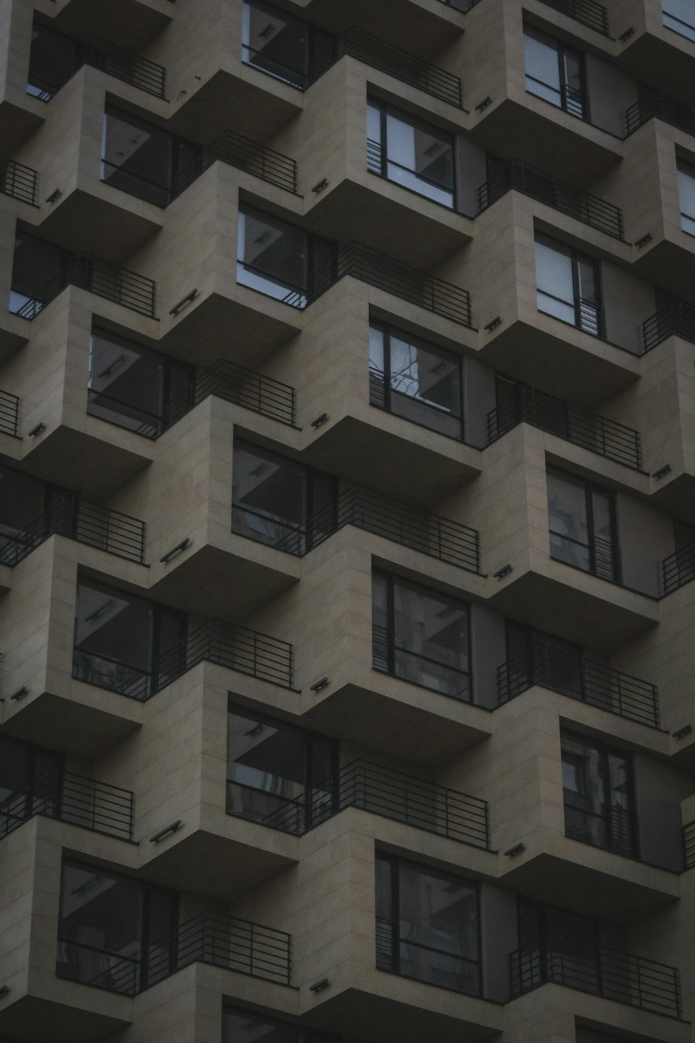 a building with balconies