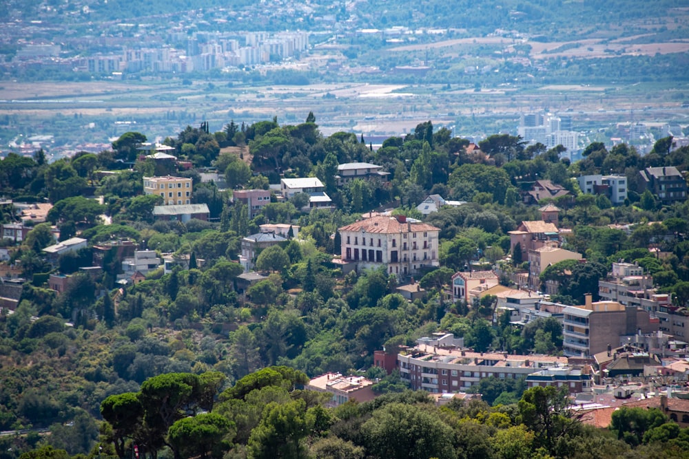 a city with many buildings