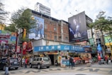 A creative street scene before and after clean advertising transformation.
