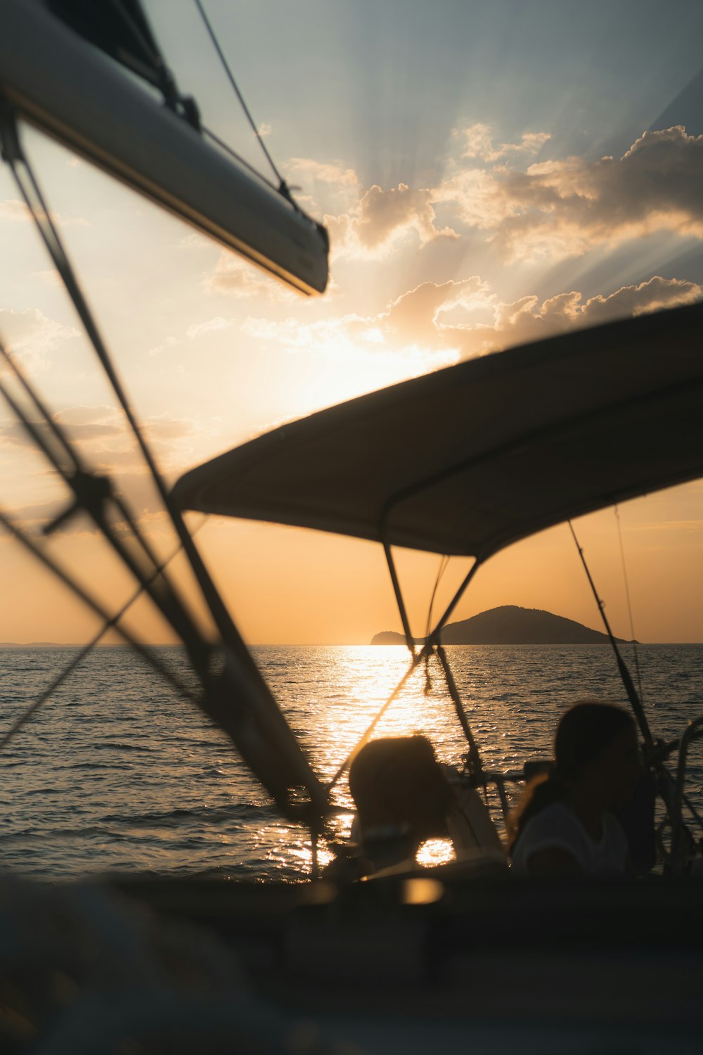 a boat on the water