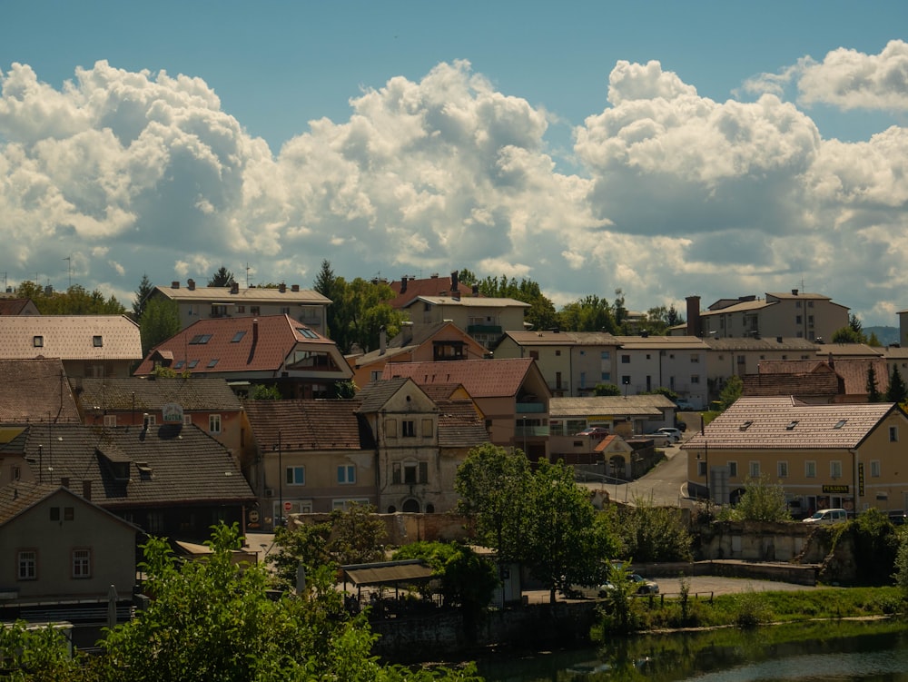 a group of houses