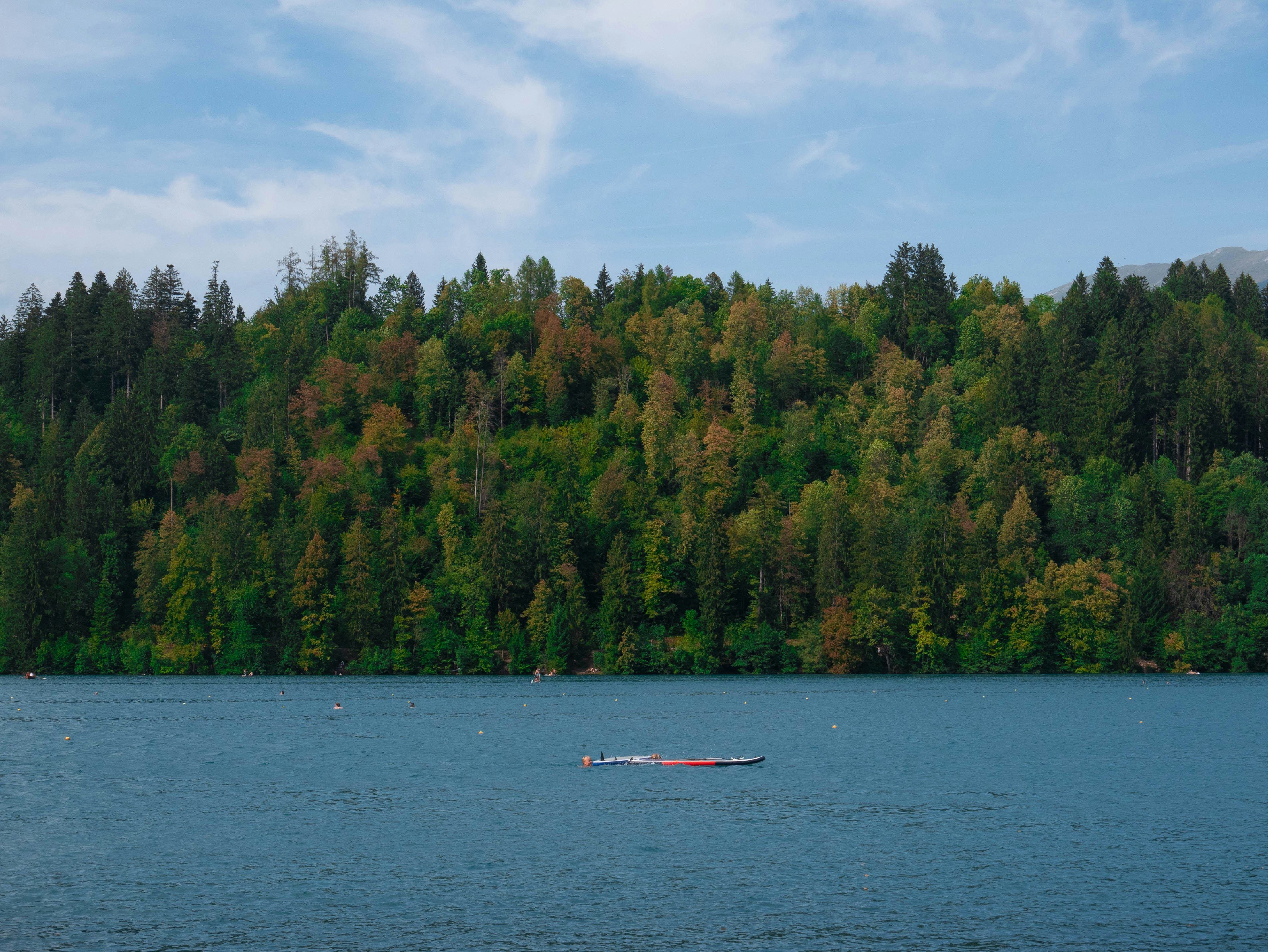 a boat on the water