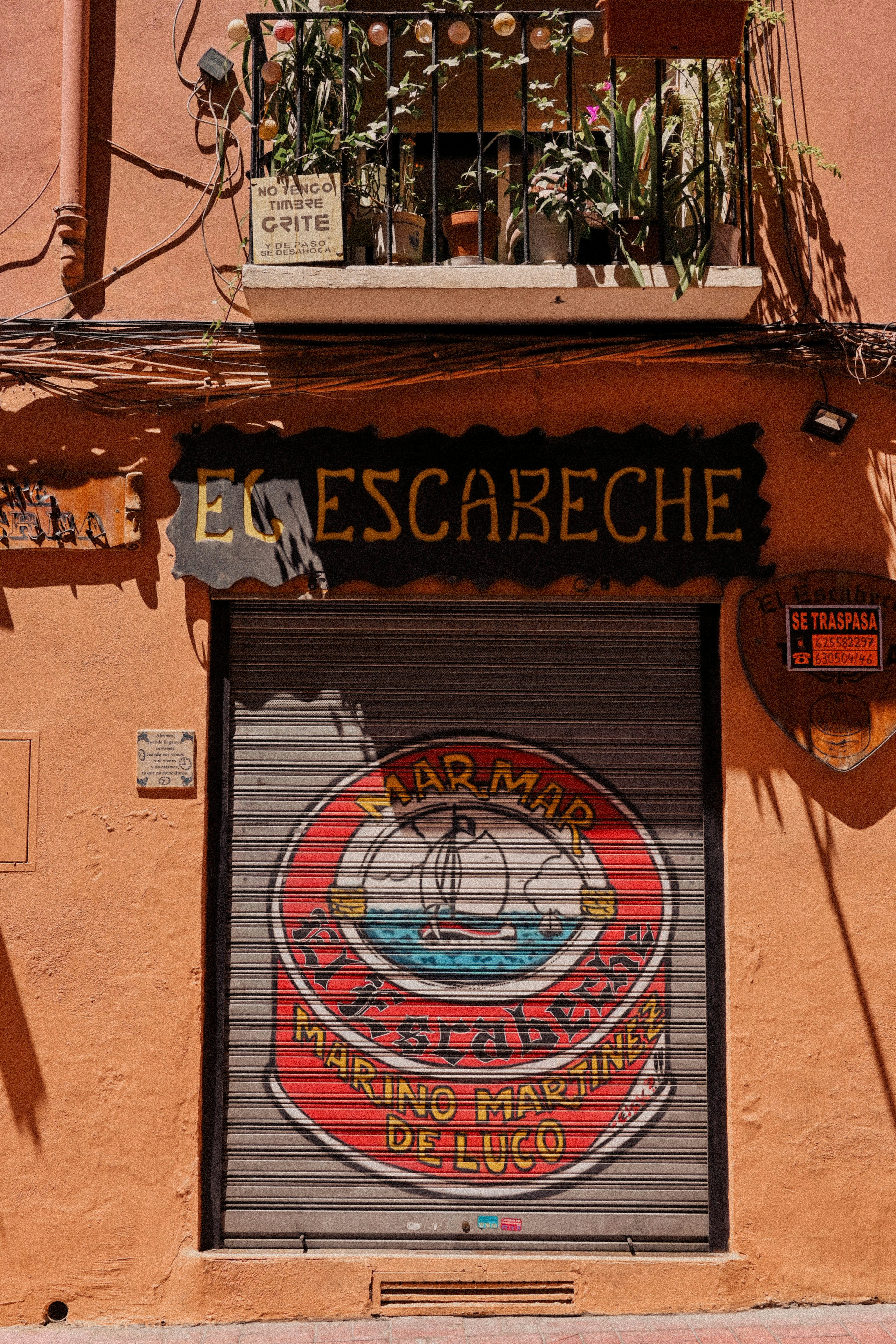 a sign on a building