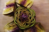a close up of a pineapple