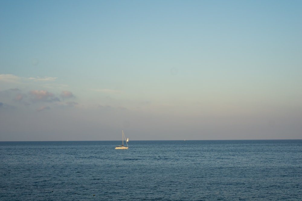 a sailboat on the water