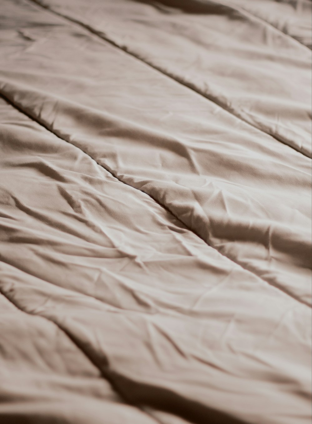 a close up of a white sheet