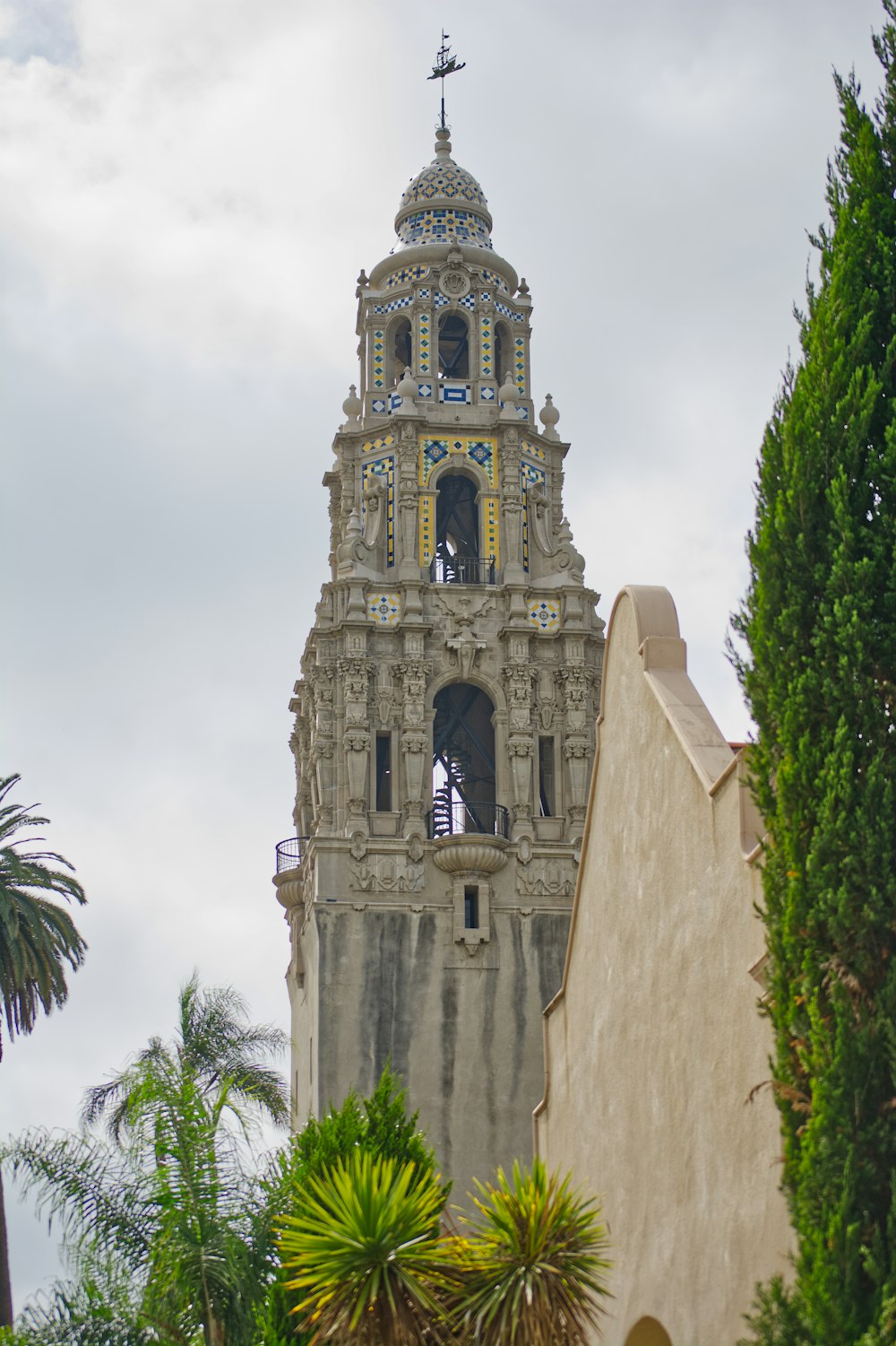 a tall building with a tower