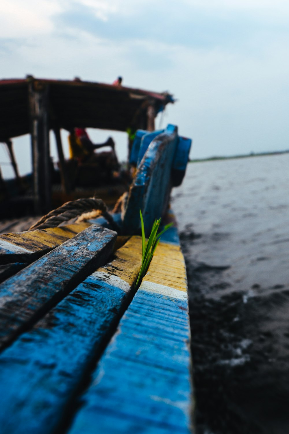 a boat on the water