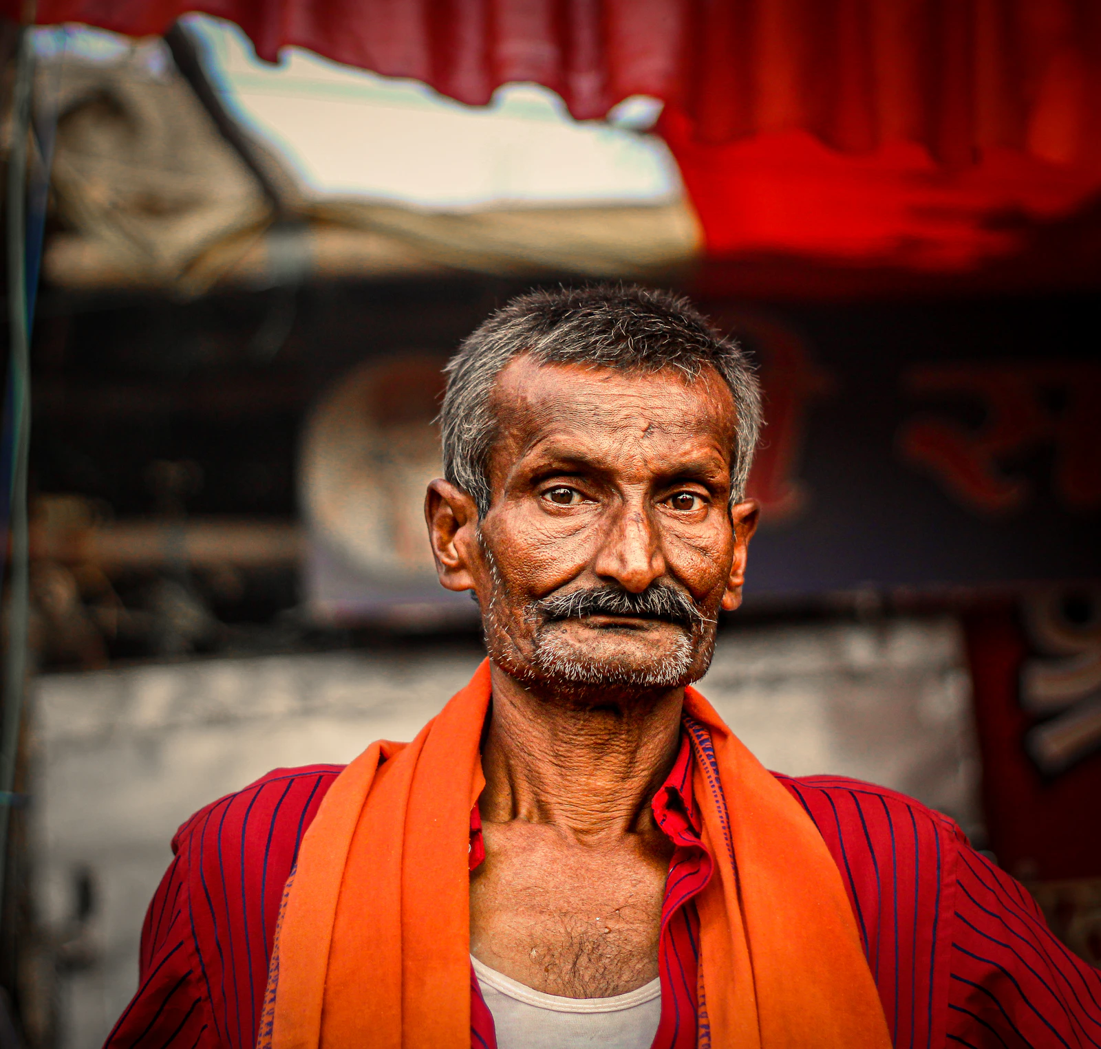 Portrait of Vikram T., a SEVA client