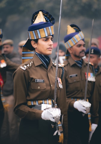 a man in a uniform