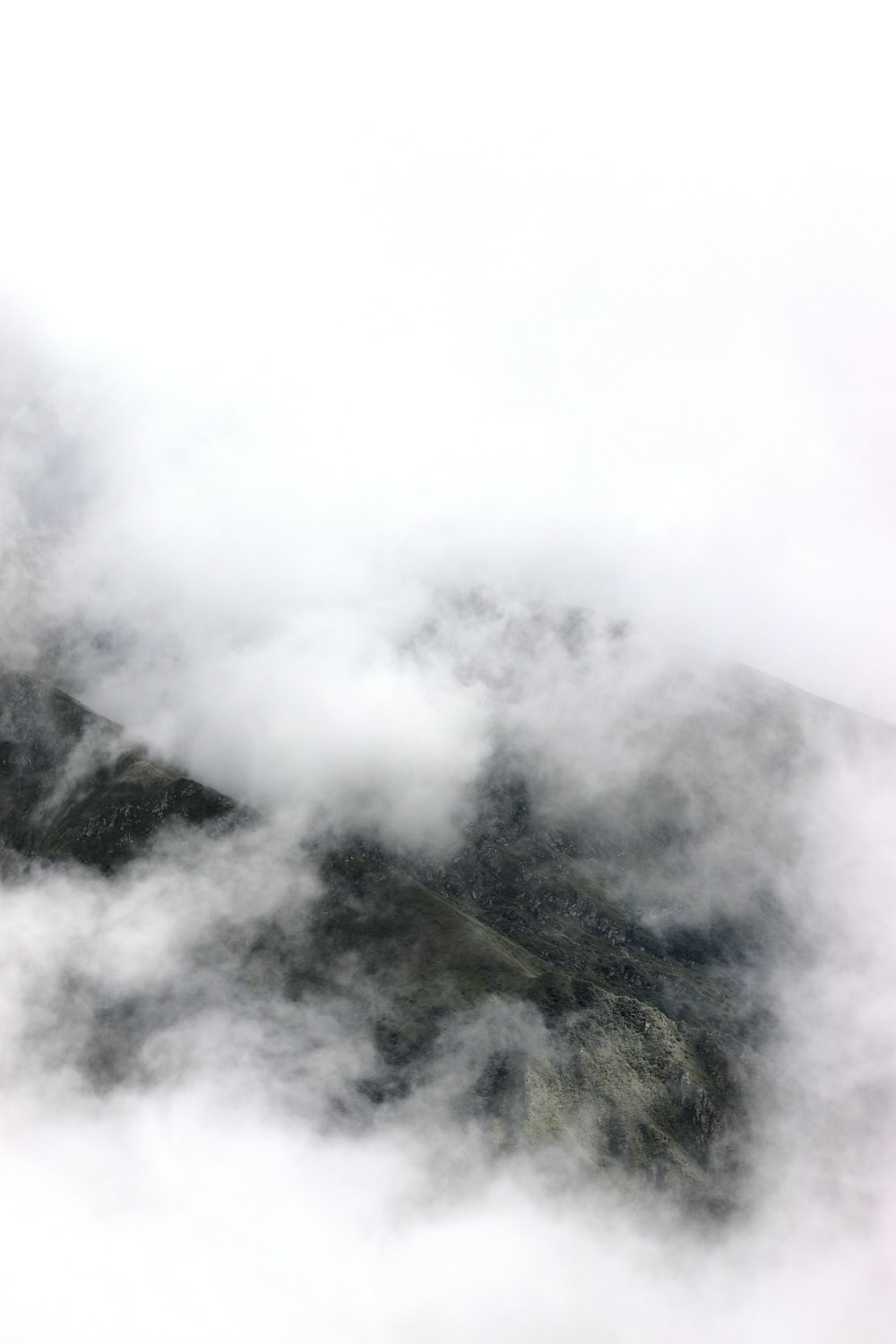 a large cloud of smoke