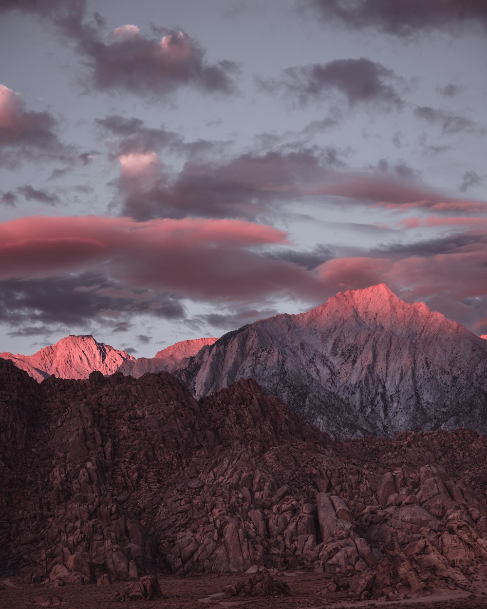 a rocky mountain range