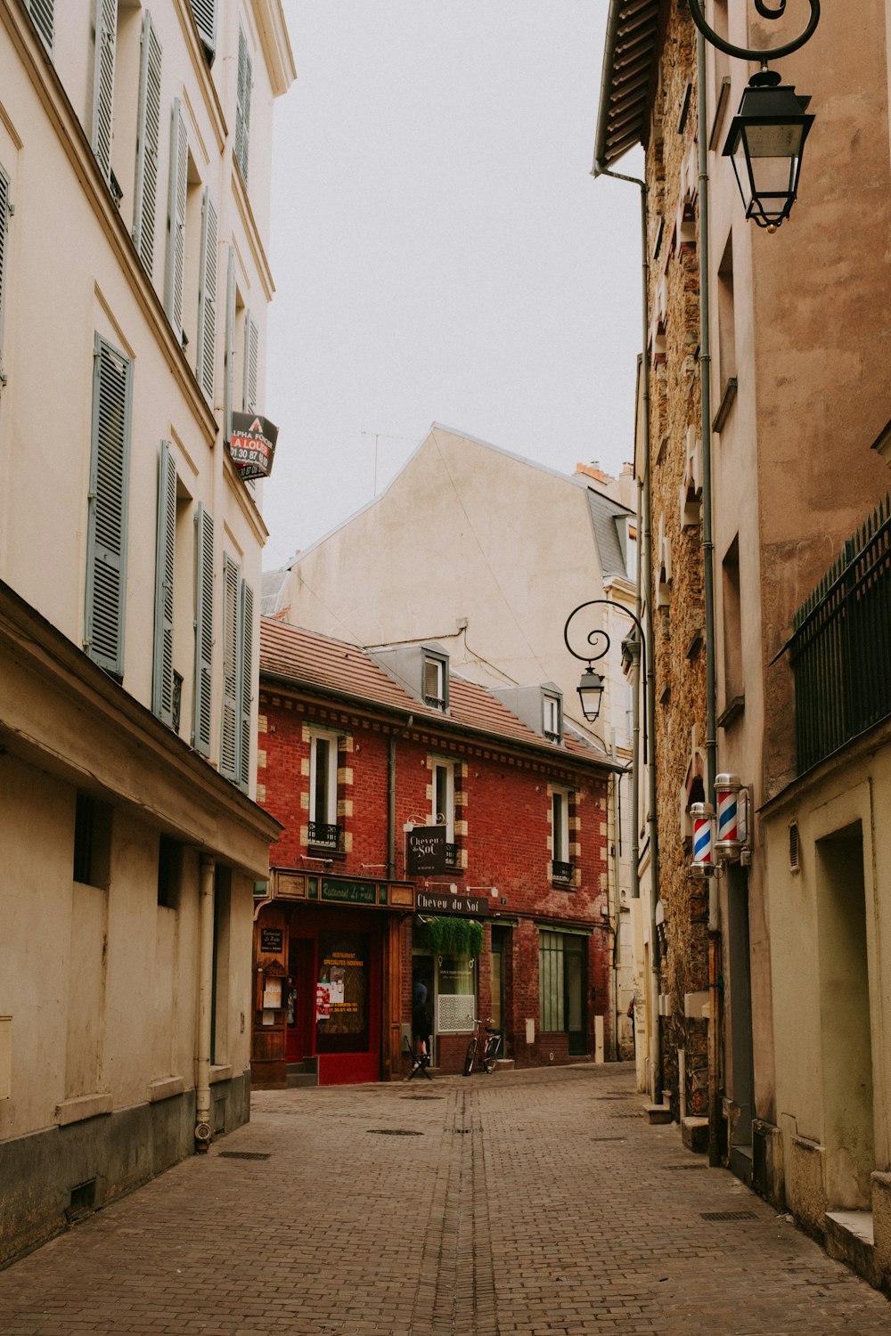 a street with buildings on both sides