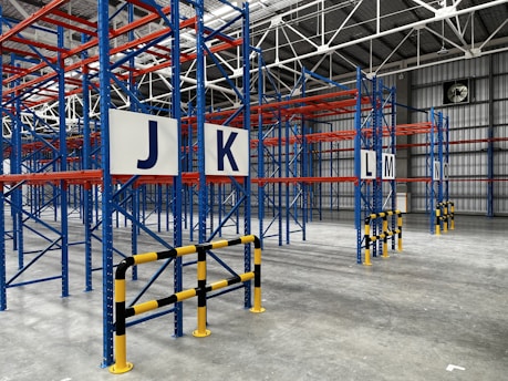 a large empty warehouse