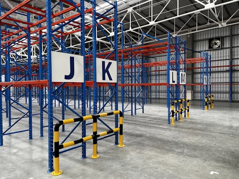 a large empty warehouse